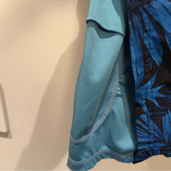 BRISIRA Tropical Blue and Black Trunks Size 34 - Picture 6 of 7